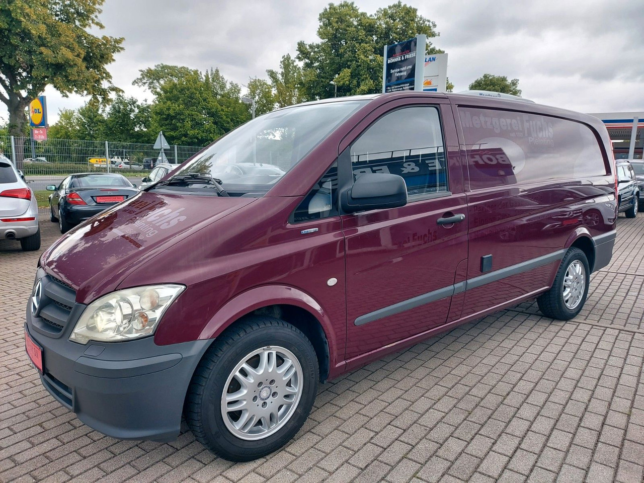 Van berpendingin Mercedes-Benz Vito 116 CDI Lang Kühler Cooler KERSTNER 220V: gambar 8