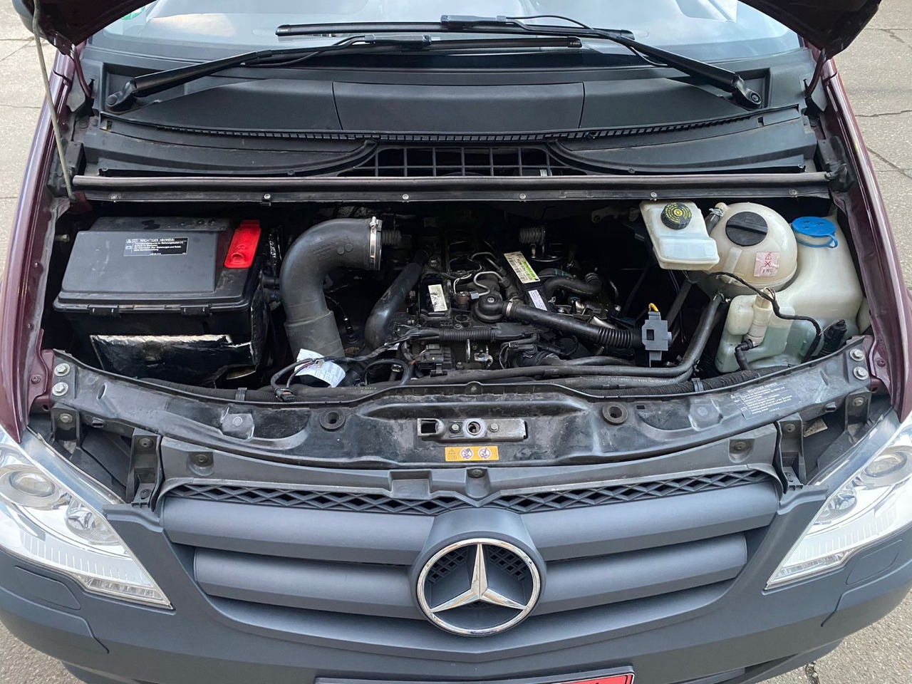 Van berpendingin Mercedes-Benz Vito 116 CDI Lang Kühler Cooler KERSTNER 220V: gambar 27