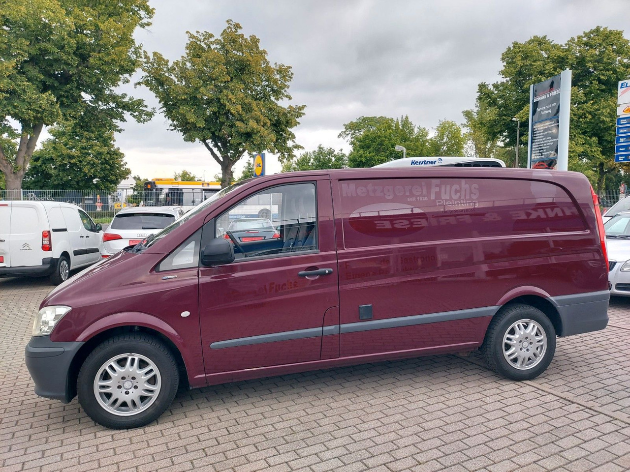 Van berpendingin Mercedes-Benz Vito 116 CDI Lang Kühler Cooler KERSTNER 220V: gambar 14