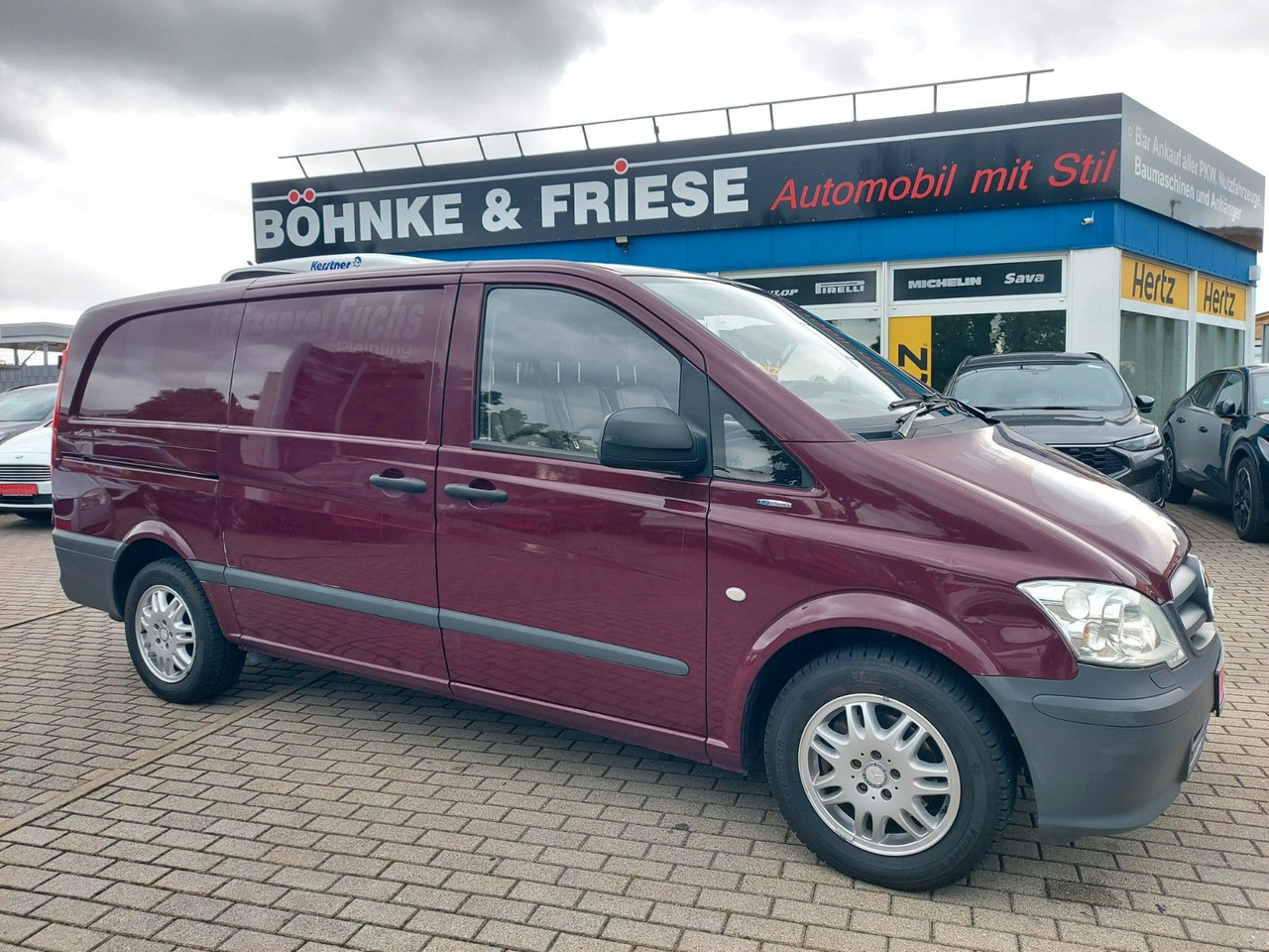 Van berpendingin Mercedes-Benz Vito 116 CDI Lang Kühler Cooler KERSTNER 220V: gambar 13
