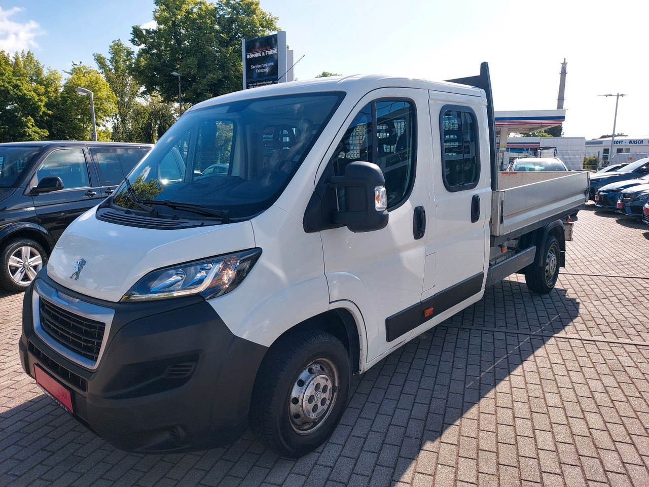 Peugeot Boxer Pritsche Doka. 335 L3 BlueHDi 130 Klima - Van flatbed, Van kombi: gambar 3 Peugeot Boxer Pritsche Doka. 335 L3 BlueHDi 130 Klima - Van flatbed, Van kombi: gambar 3