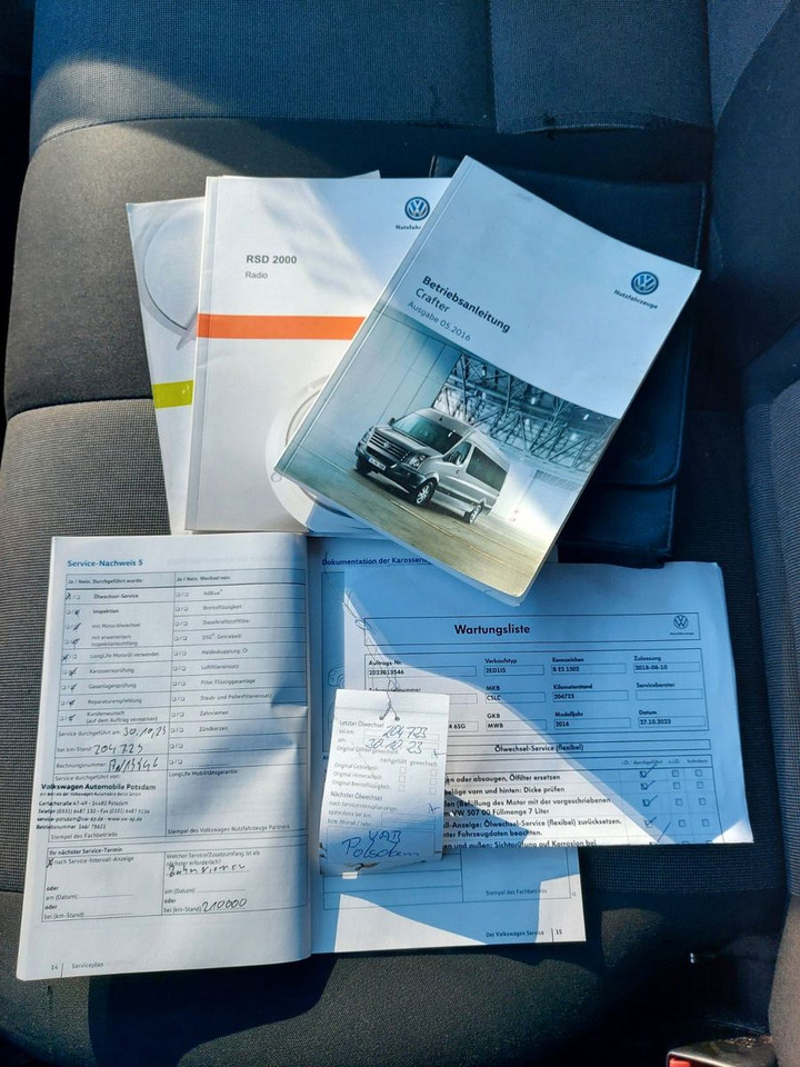 Van panel baru Volkswagen Crafter Kasten 35 mittel L2H2 Hochdach KLIMA AHK: gambar 24