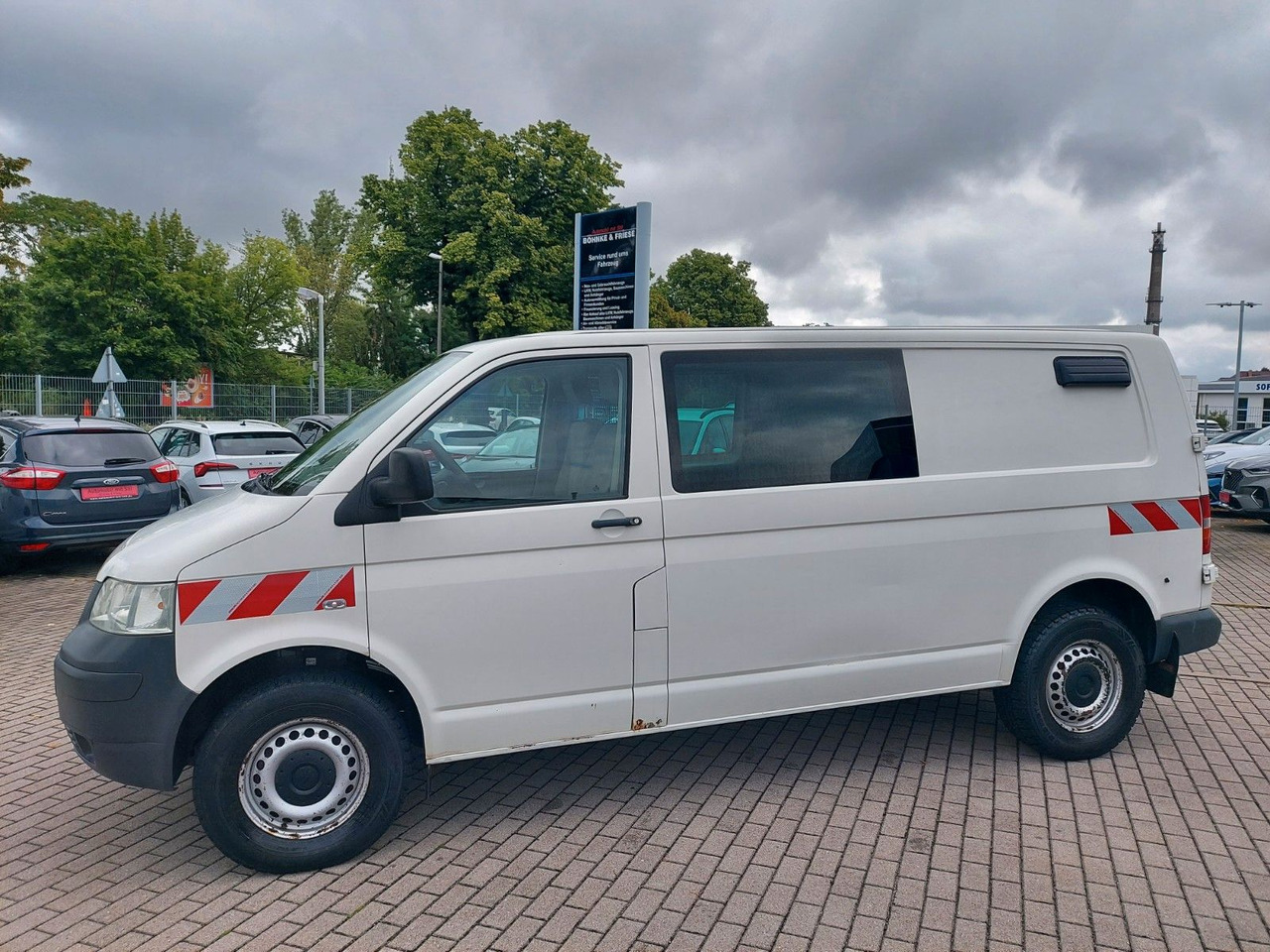 Van penumpang Volkswagen T5 Transporter Kombi Kasten 4Motion lang Klima: gambar 10