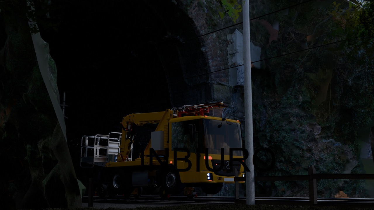 Inbiuro Mercedes RRV MEWP - Platform udara yang dipasang di truk: gambar 5 Inbiuro Mercedes RRV MEWP - Platform udara yang dipasang di truk: gambar 5