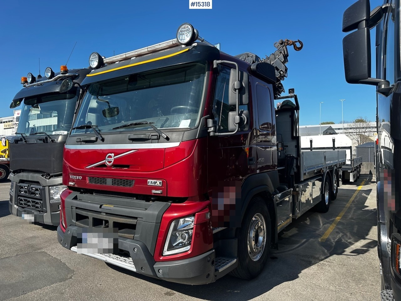 Volvo FMX 450 - Truk flatbed, Truk derek: gambar 1 Volvo FMX 450 - Truk flatbed, Truk derek: gambar 1