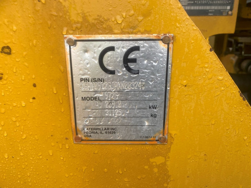 Wheel loader Caterpillar 972G NVT: gambar 11