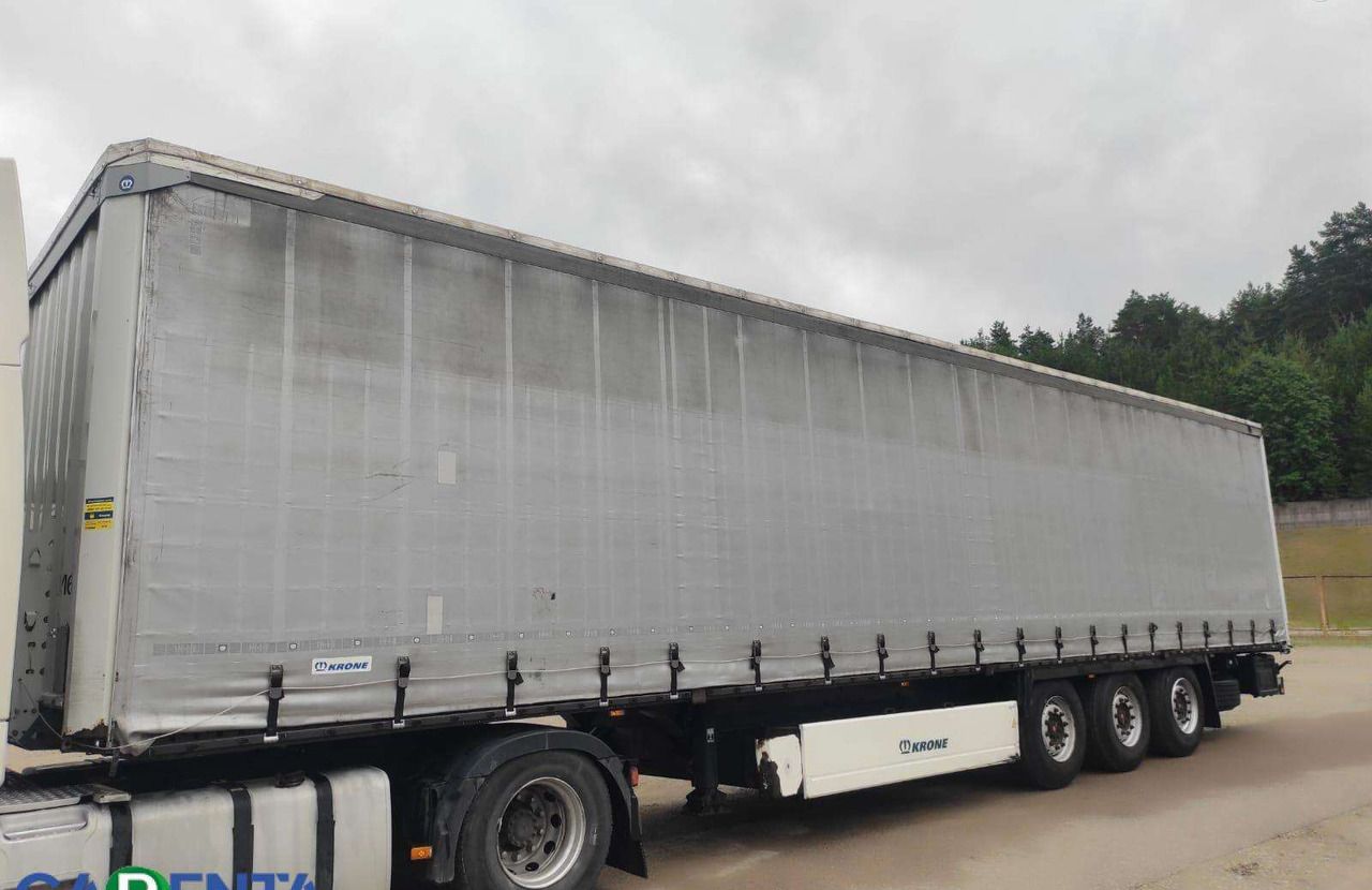 Krone S D - Semi-trailer dengan terpal samping: gambar 1 Krone S D - Semi-trailer dengan terpal samping: gambar 1
