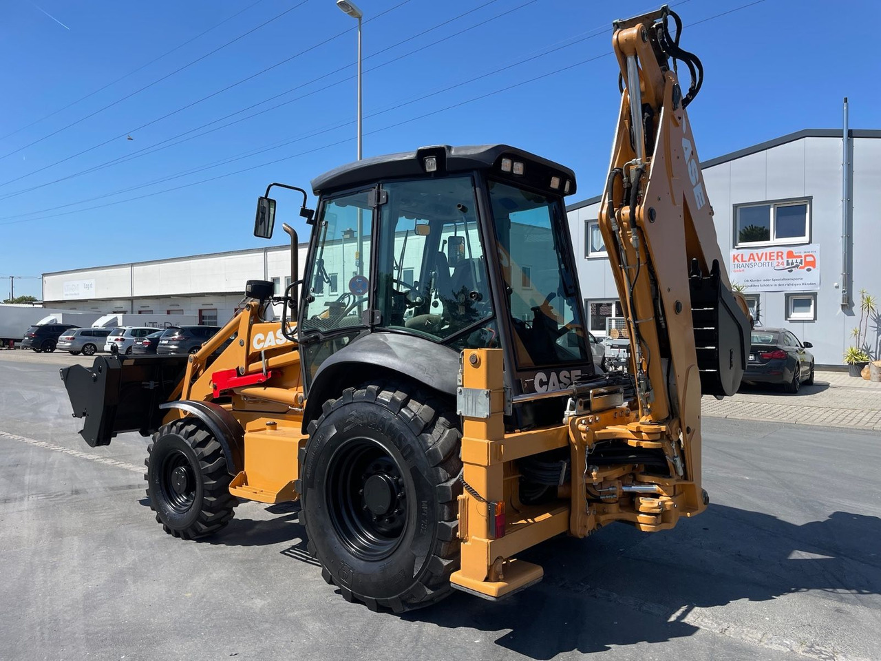 Case 580ST Baggerlader/7597h/72kW/4x4/AC - Backhoe loader: gambar 4 Case 580ST Baggerlader/7597h/72kW/4x4/AC - Backhoe loader: gambar 4