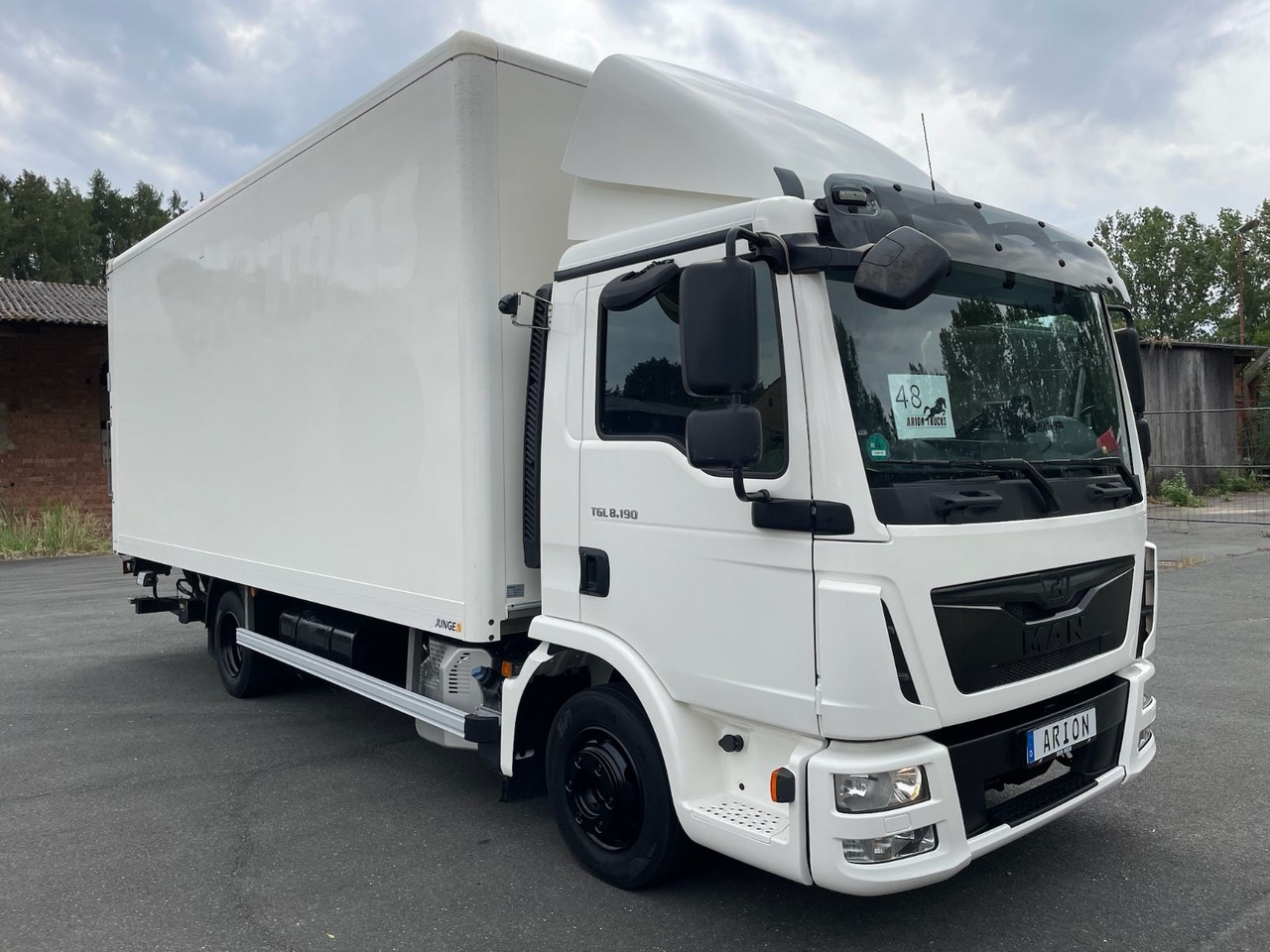 MAN TGL 8.190 4x2 BL Koffer/MIETE/MIETKAUF/LBW/EU6d - Van box: gambar 1 MAN TGL 8.190 4x2 BL Koffer/MIETE/MIETKAUF/LBW/EU6d - Van box: gambar 1