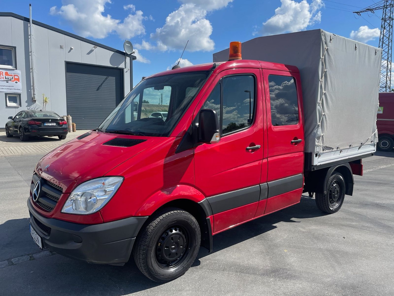 Mercedes-Benz Sprinter II 213 CDI Pritsche/DOKA/EU4/TÜV-05/27 - Van dengan terpal samping, Van kombi: gambar 3 Mercedes-Benz Sprinter II 213 CDI Pritsche/DOKA/EU4/TÜV-05/27 - Van dengan terpal samping, Van kombi: gambar 3