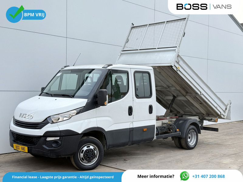 Iveco Daily 35C14 2.3 Dubbele Cabine Dubbellucht 7 Stoelen Airco Cruise Control Trekhaak 3.5t Tipper Benne Kipper - Van jungkit, Van kombi: gambar 1 Iveco Daily 35C14 2.3 Dubbele Cabine Dubbellucht 7 Stoelen Airco Cruise Control Trekhaak 3.5t Tipper Benne Kipper - Van jungkit, Van kombi: gambar 1