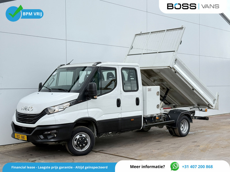 Iveco Daily 35C16 3.0 Dubbele Cabine Kipper Mixto DoKa Dubbellucht Airco Navigatie Camera 3.5t Trekhaak Tipper Benne - Van jungkit, Van kombi: gambar 1 Iveco Daily 35C16 3.0 Dubbele Cabine Kipper Mixto DoKa Dubbellucht Airco Navigatie Camera 3.5t Trekhaak Tipper Benne - Van jungkit, Van kombi: gambar 1