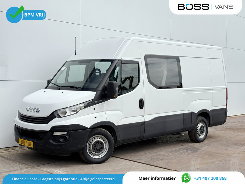 Iveco Daily 35S14 2.3 L2H2 Dubbele Cabine 7 Stoelen Mixto DoKa Airco Cruise Control Trekhaak 3.5t Lucht geveerde stoel - Van panel, Van kombi: gambar 1 Iveco Daily 35S14 2.3 L2H2 Dubbele Cabine 7 Stoelen Mixto DoKa Airco Cruise Control Trekhaak 3.5t Lucht geveerde stoel - Van panel, Van kombi: gambar 1