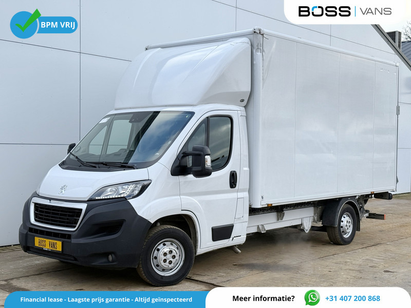 Peugeot Boxer 2.2 HDI 165PK Laadklep LED Cruise Control Climate Control Carplay Camera Standkachel Koffer Bakwagen Meubelbak - Van box: gambar 1 Peugeot Boxer 2.2 HDI 165PK Laadklep LED Cruise Control Climate Control Carplay Camera Standkachel Koffer Bakwagen Meubelbak - Van box: gambar 1