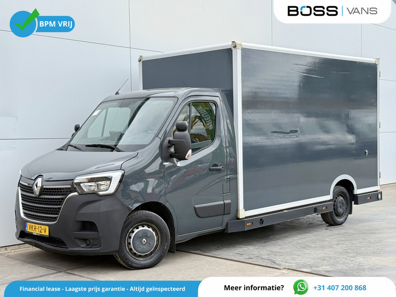 Renault Master Plancher T35 2.3 dCi 150pk Automaat APK 06-2026 Luchtvering LED Airco Cruise Control Camera Foodtruck Meubelbak Paardenwagen - Van box: gambar 1 Renault Master Plancher T35 2.3 dCi 150pk Automaat APK 06-2026 Luchtvering LED Airco Cruise Control Camera Foodtruck Meubelbak Paardenwagen - Van box: gambar 1