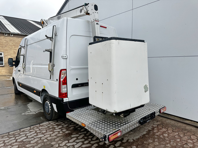 Van pengiriman Renault Master T35 2.3 dCi L2H2 Hoogwerker Hubarbeitsbühne Aerial Lift Truck 12,5 Meter Versalift Airco Cruise Control Trekhaa: gambar 9