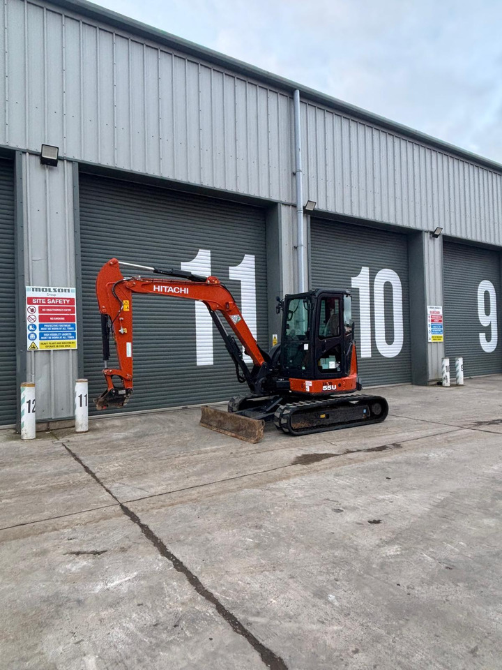 Hitachi ZX55U-6 CLR - Ekskavator mini: gambar 1 Hitachi ZX55U-6 CLR - Ekskavator mini: gambar 1