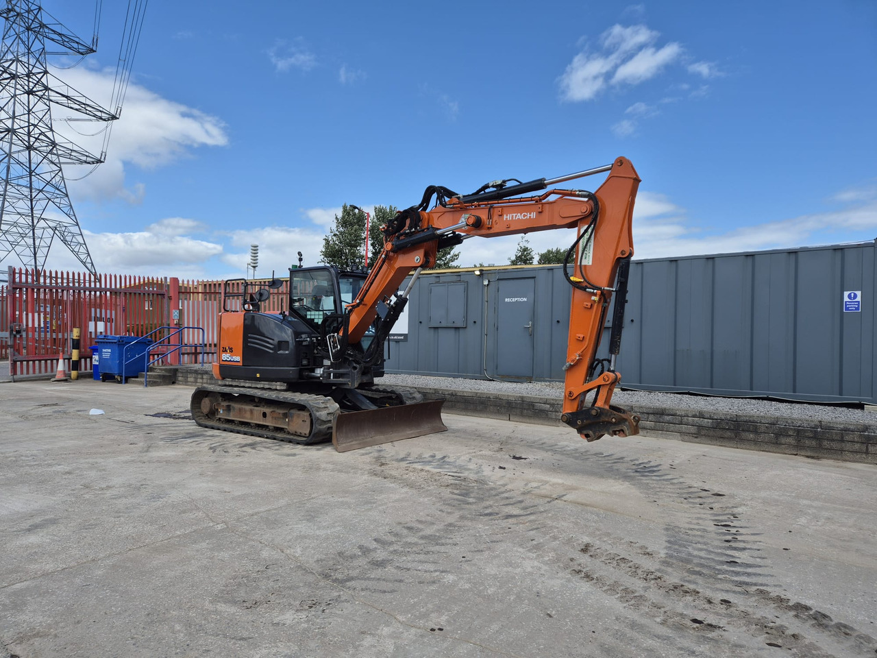 Ekskavator mini Hitachi ZX85USBR-6 2PB: gambar 7