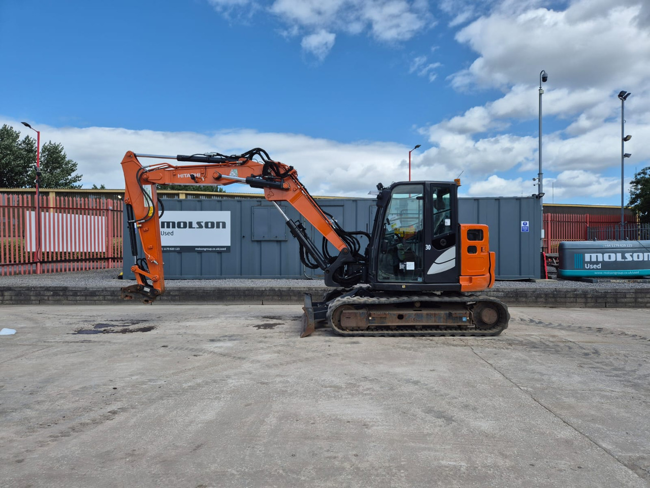 Hitachi ZX85USBR-6 2PB - Ekskavator mini: gambar 2 Hitachi ZX85USBR-6 2PB - Ekskavator mini: gambar 2