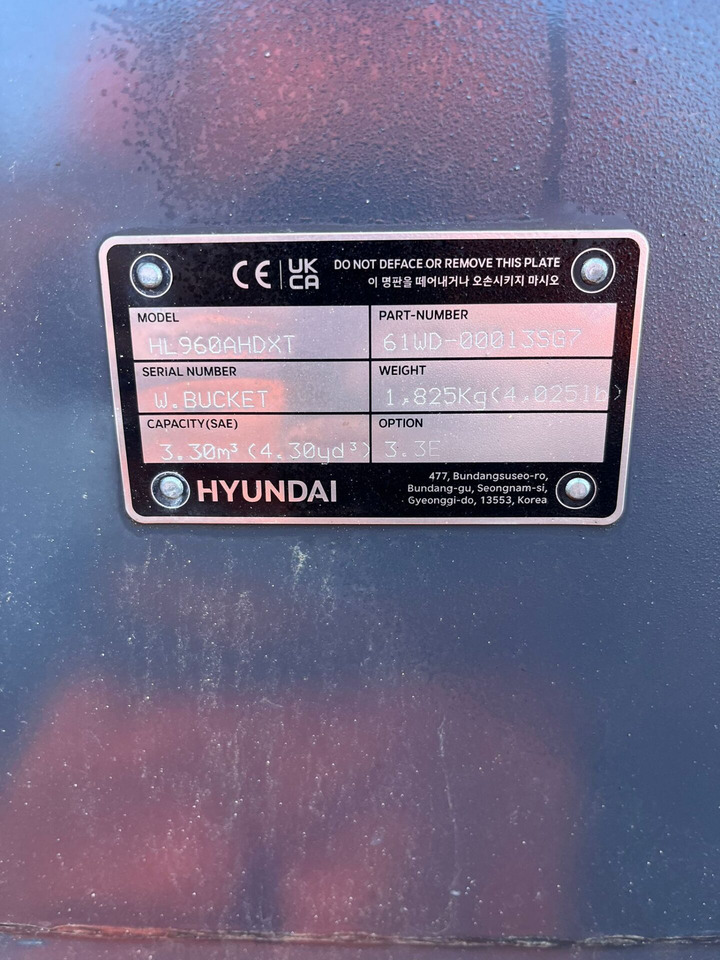 Leasing Hyundai HL960A Hyundai HL960A: gambar 9 Leasing Hyundai HL960A Hyundai HL960A: gambar 9