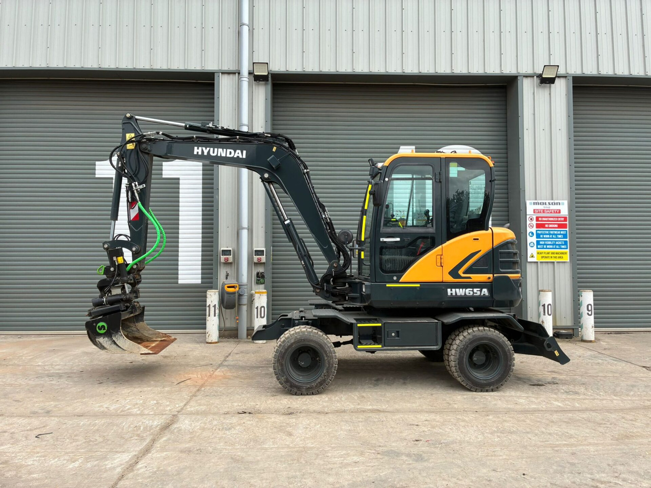 Hyundai HW65AH Ex Demo - Ekskavator roda: gambar 2 Hyundai HW65AH Ex Demo - Ekskavator roda: gambar 2