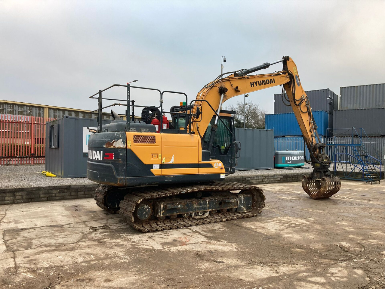 Hyundai HX140L HRC - Ekskavator perayap: gambar 5 Hyundai HX140L HRC - Ekskavator perayap: gambar 5