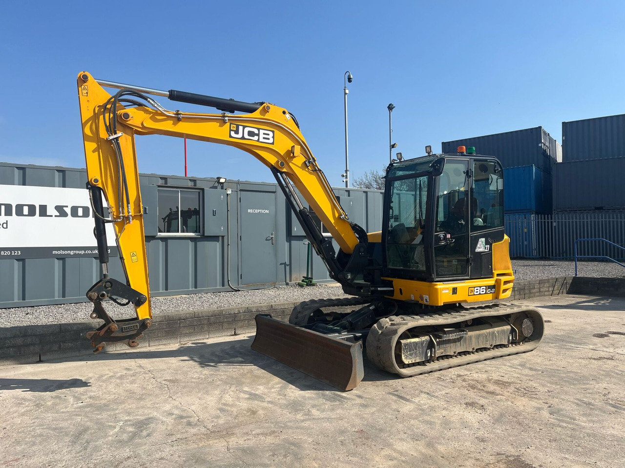 JCB 86C-2 - Ekskavator mini: gambar 1 JCB 86C-2 - Ekskavator mini: gambar 1