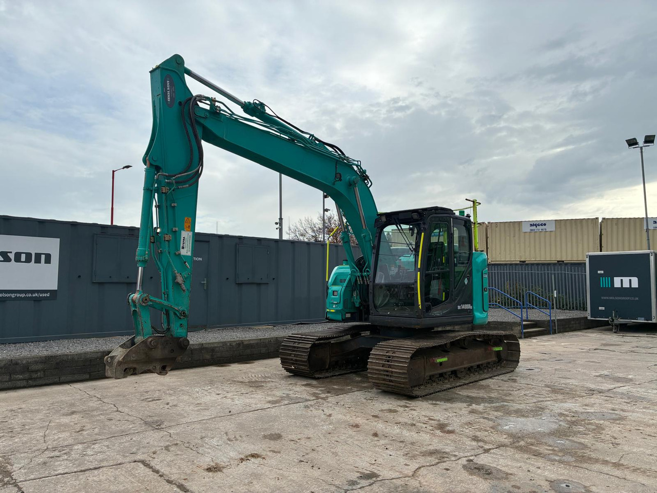 Kobelco SK140SRLC-7 - Ekskavator perayap: gambar 1 Kobelco SK140SRLC-7 - Ekskavator perayap: gambar 1