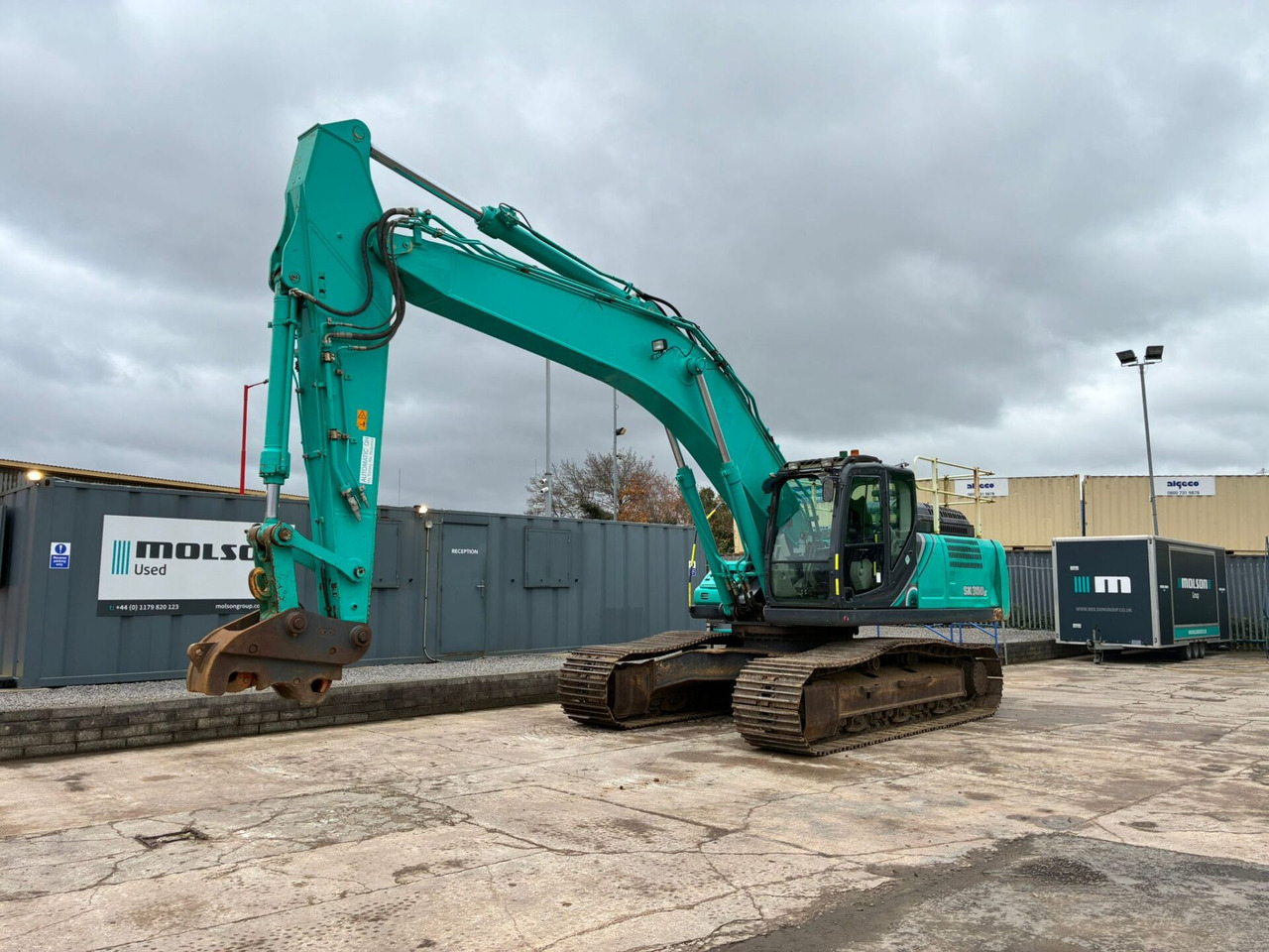 Kobelco SK350LC-10 - Ekskavator perayap: gambar 1 Kobelco SK350LC-10 - Ekskavator perayap: gambar 1