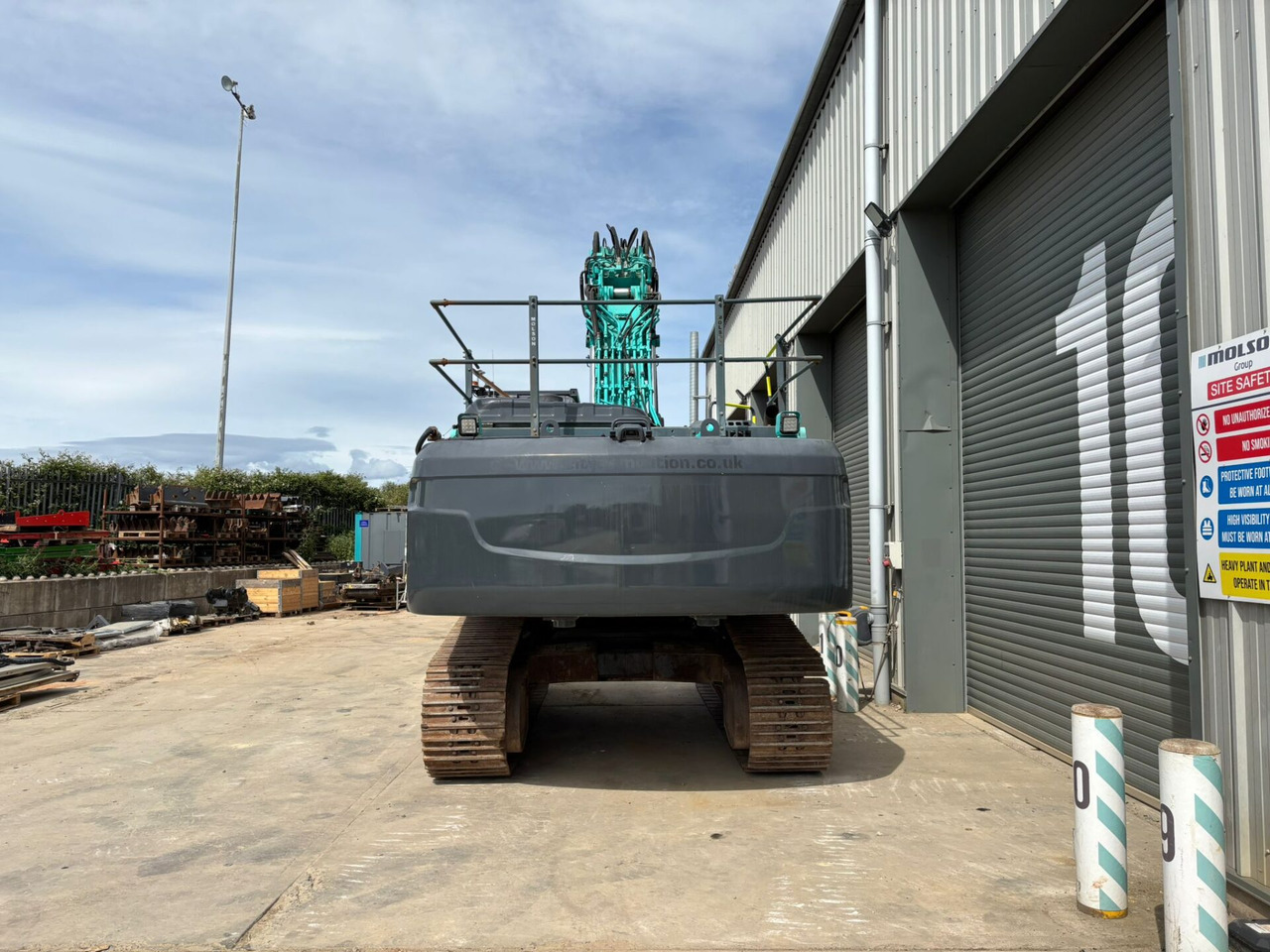 Kobelco SK400DLC-10 25m 3 Piece Demolition Arm - Ekskavator perayap: gambar 4 Kobelco SK400DLC-10 25m 3 Piece Demolition Arm - Ekskavator perayap: gambar 4