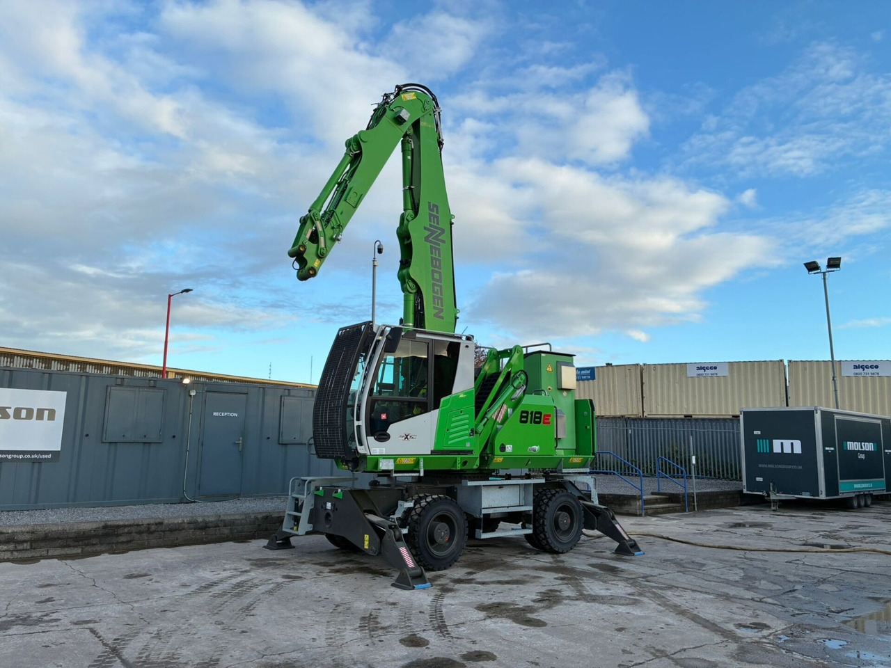 Sennebogen 818E Electric - Mesin pengisi: gambar 1 Sennebogen 818E Electric - Mesin pengisi: gambar 1