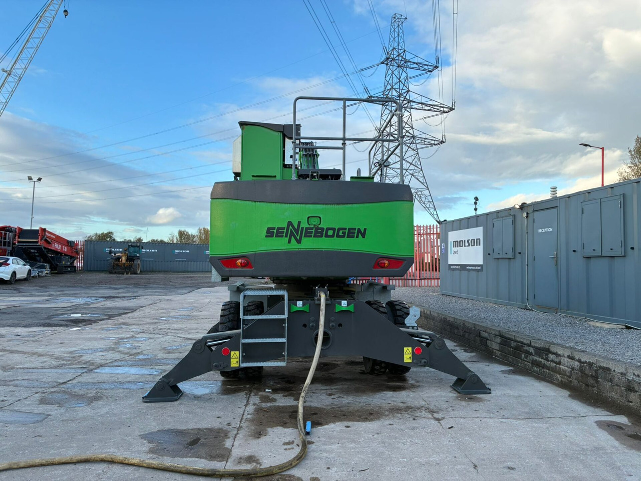 Sennebogen 818E Electric - Mesin pengisi: gambar 4 Sennebogen 818E Electric - Mesin pengisi: gambar 4