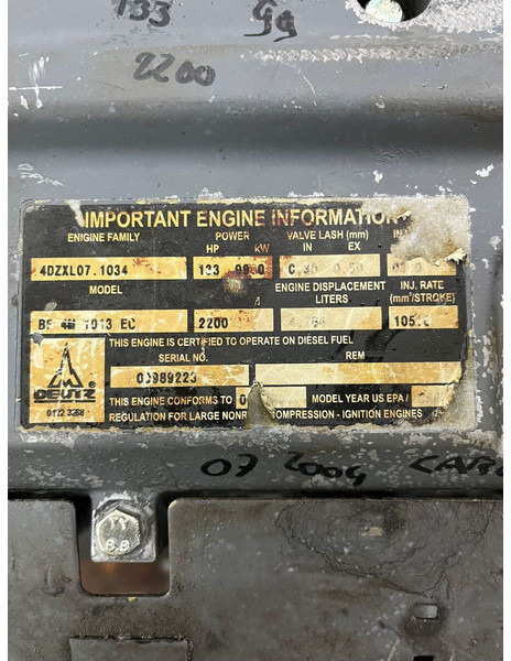 Mesin Deutz bf4m1013ec: gambar 6