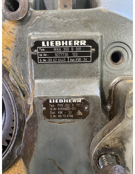 Liebherr MKA 350 B001 PVG350 B381 - Kopling dan suku cadang: gambar 2 Liebherr MKA 350 B001 PVG350 B381 - Kopling dan suku cadang: gambar 2