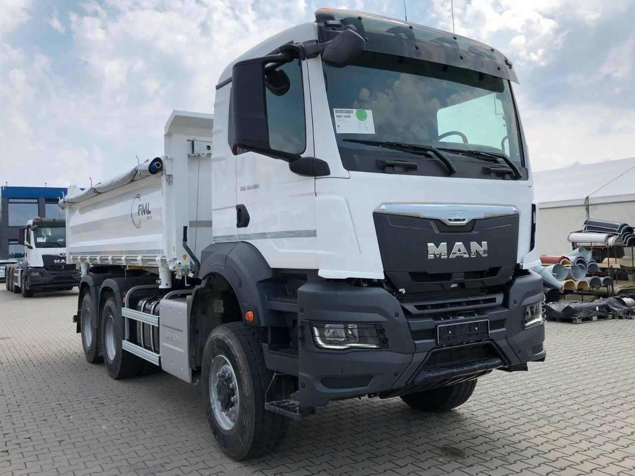 MAN TGS 33.480 6X6 FML Dreiseitenkipper - Truk jungkit: gambar 1 MAN TGS 33.480 6X6 FML Dreiseitenkipper - Truk jungkit: gambar 1