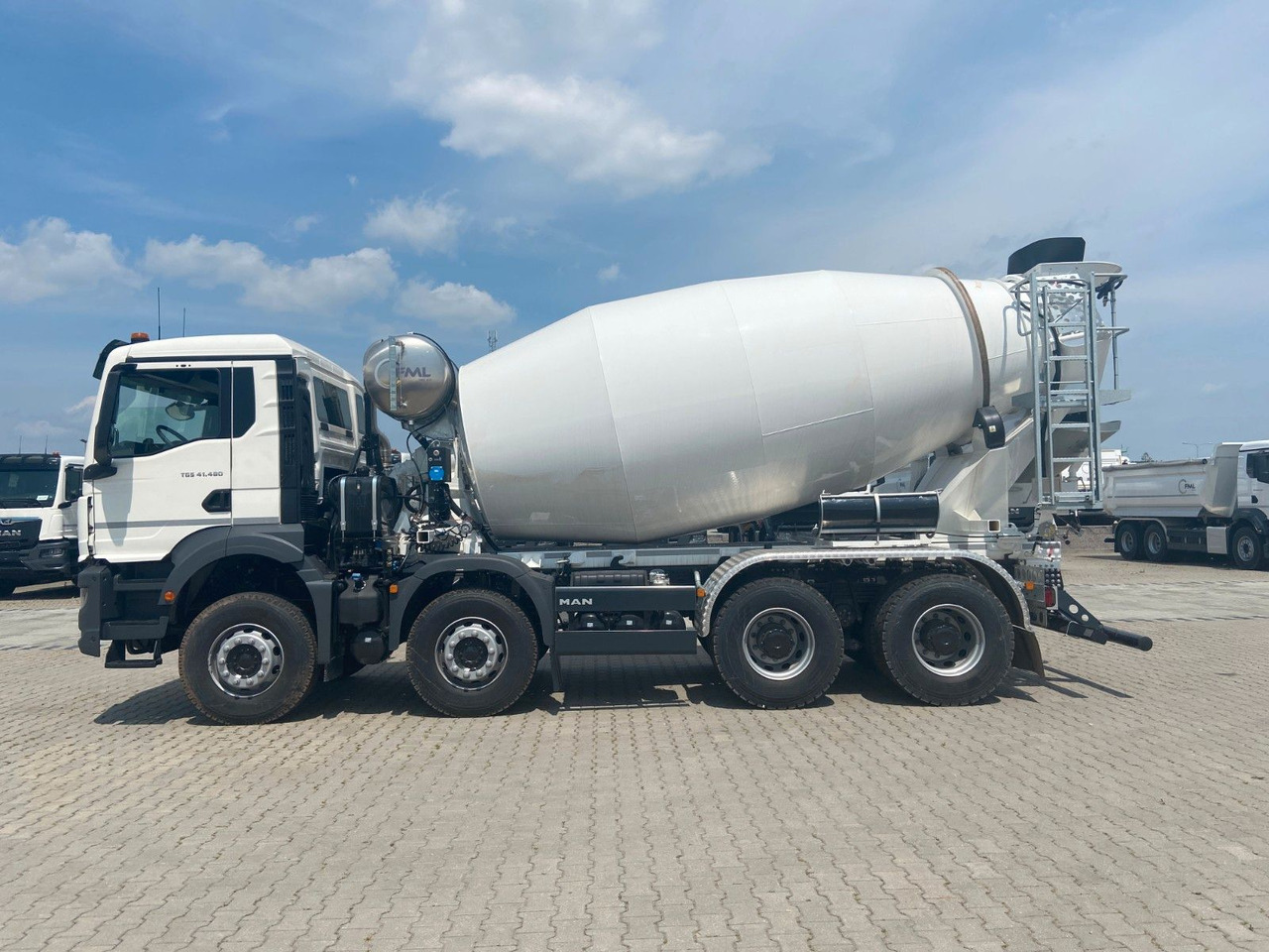MAN TGS 41.480 RETARDER GSR WECHSELSYSTEM - Truk pengaduk beton: gambar 5 MAN TGS 41.480 RETARDER GSR WECHSELSYSTEM - Truk pengaduk beton: gambar 5