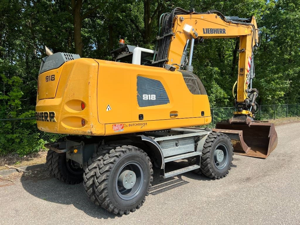 Liebherr A 918 - Ekskavator roda: gambar 4 Liebherr A 918 - Ekskavator roda: gambar 4