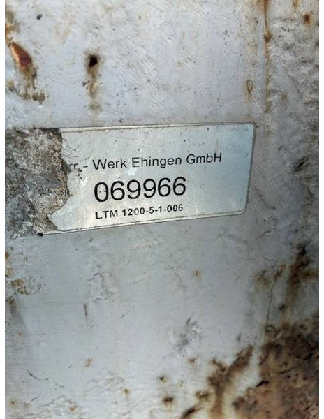 Liebherr Ballastplatten / Counterweight plates LTM 1200-5.1 - Derek pemuat untuk Peralatan konstruksi: gambar 3 Liebherr Ballastplatten / Counterweight plates LTM 1200-5.1 - Derek pemuat untuk Peralatan konstruksi: gambar 3