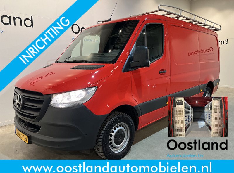 Mercedes-Benz Sprinter 314 CDI L2H1 RWD Servicebus / Sortimo Inrichting / Euro 6 / Airco / Camera / MBUX / Cruise Control / Trekhaak / CarPlay / Navigatie / Imperiaal / 75.000 KM !! / BPM VRIJ !! - Van kecil: gambar 1 Mercedes-Benz Sprinter 314 CDI L2H1 RWD Servicebus / Sortimo Inrichting / Euro 6 / Airco / Camera / MBUX / Cruise Control / Trekhaak / CarPlay / Navigatie / Imperiaal / 75.000 KM !! / BPM VRIJ !! - Van kecil: gambar 1