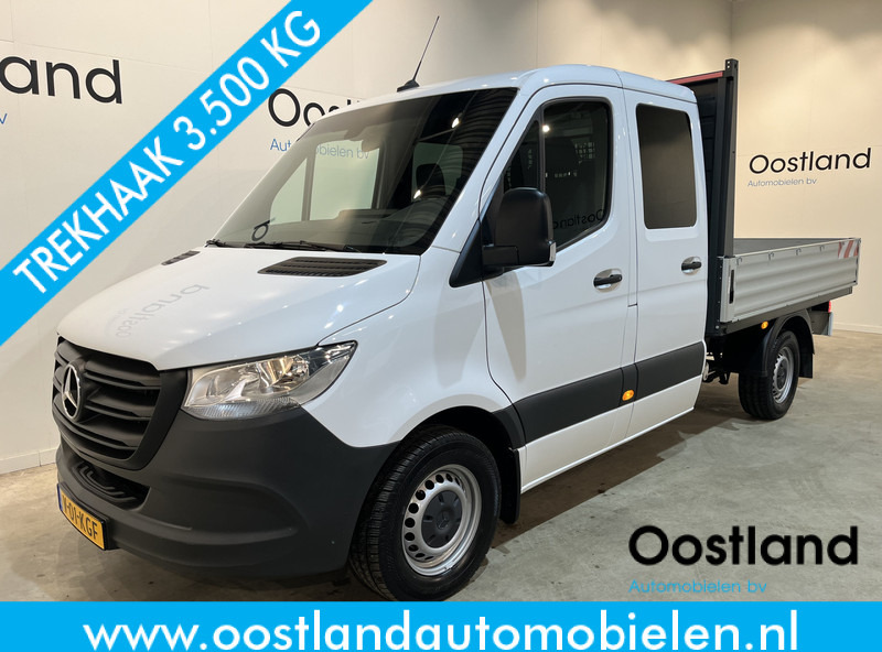 Mercedes-Benz Sprinter 315 CDI L2 RWD DC Dubbel Cabine Open Laadbak / Euro 6 / Trekhaak 3500 KG / Airco / 12.000 KM !! / BPM VRIJ !! - Van flatbed, Van kombi: gambar 1 Mercedes-Benz Sprinter 315 CDI L2 RWD DC Dubbel Cabine Open Laadbak / Euro 6 / Trekhaak 3500 KG / Airco / 12.000 KM !! / BPM VRIJ !! - Van flatbed, Van kombi: gambar 1