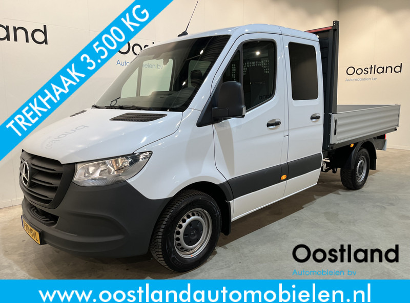 Mercedes-Benz Sprinter 315 CDI L2 RWD DC Dubbel Cabine Open Laadbak / Euro 6 / Trekhaak 3500 KG / Airco / DC 7 Pers. 650 KM !! / BPM VRIJ !! - Van flatbed, Van kombi: gambar 1 Mercedes-Benz Sprinter 315 CDI L2 RWD DC Dubbel Cabine Open Laadbak / Euro 6 / Trekhaak 3500 KG / Airco / DC 7 Pers. 650 KM !! / BPM VRIJ !! - Van flatbed, Van kombi: gambar 1