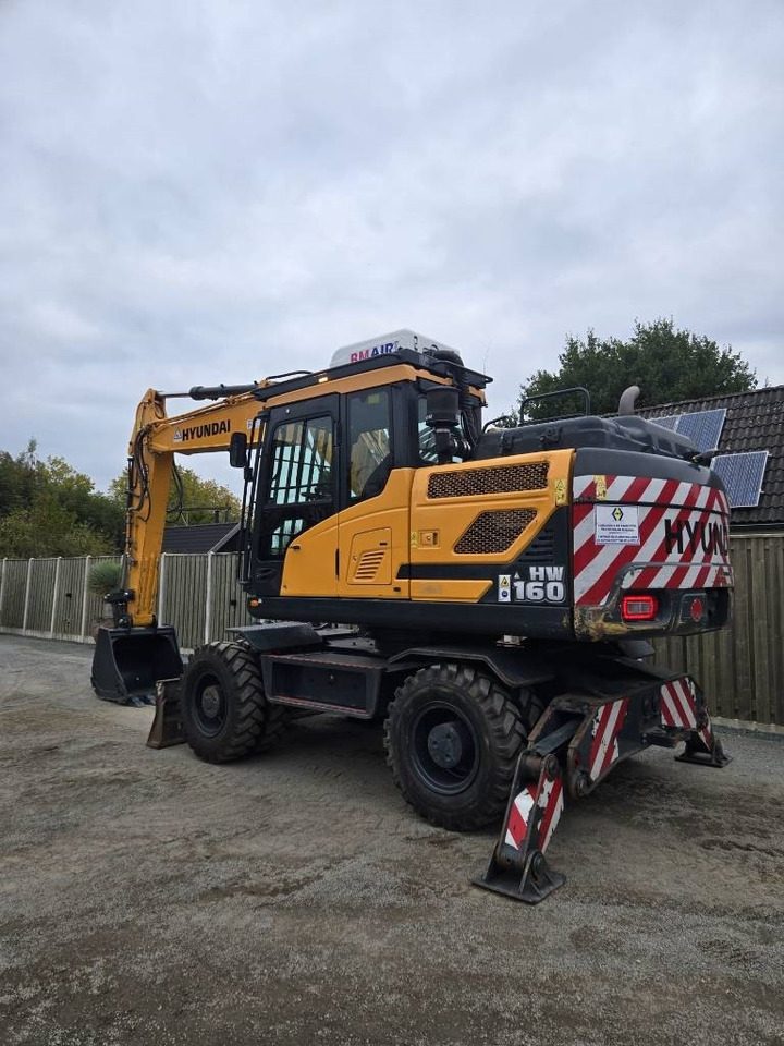 Hyundai HW 160  - Ekskavator roda: gambar 2 Hyundai HW 160  - Ekskavator roda: gambar 2