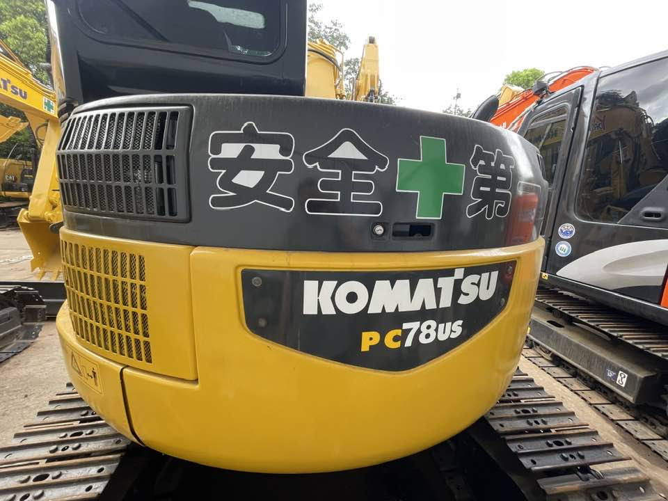 Ekskavator mini Komatsu PC78MR-6: gambar 10