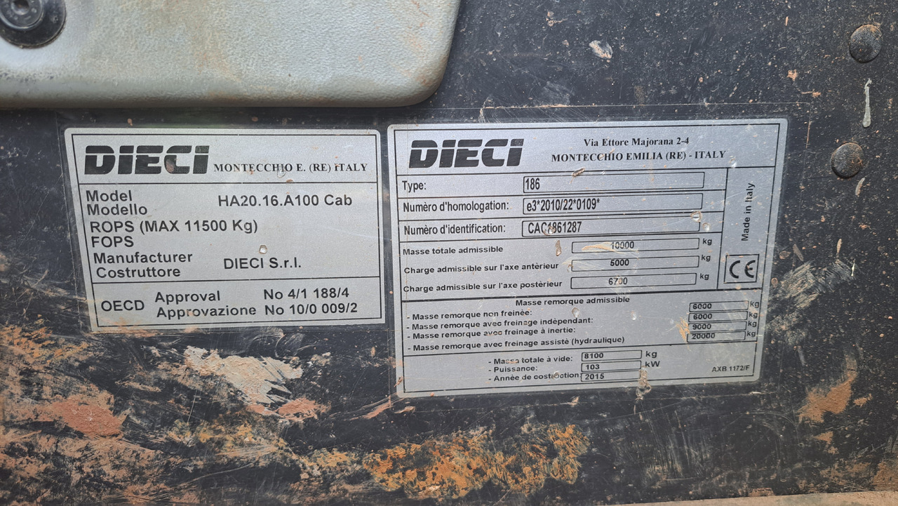 DIECI 40-7 - Telehandler: gambar 2 DIECI 40-7 - Telehandler: gambar 2