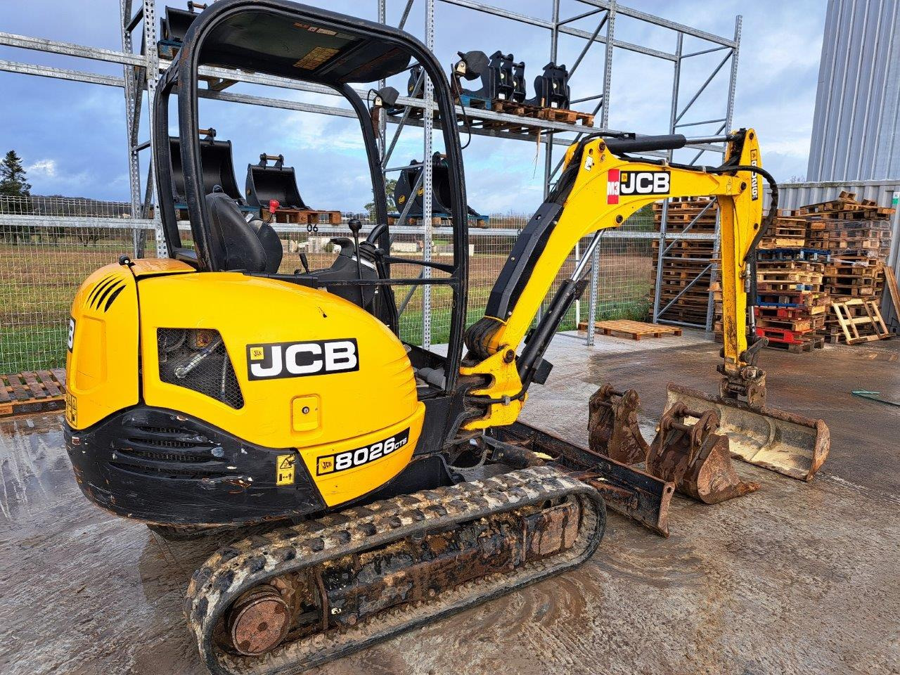 Mini pelle occasion JCB 8026CTSCAN - Ekskavator mini: gambar 4 Mini pelle occasion JCB 8026CTSCAN - Ekskavator mini: gambar 4