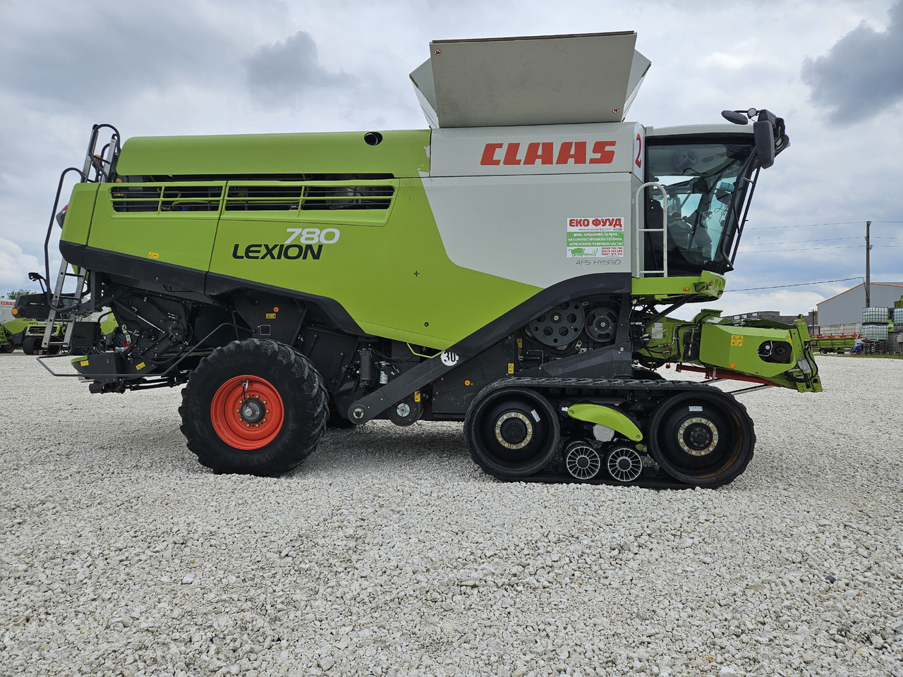 CLAAS LEXION 780 TT, V12.30 - Pemanen gabungan: gambar 2 CLAAS LEXION 780 TT, V12.30 - Pemanen gabungan: gambar 2
