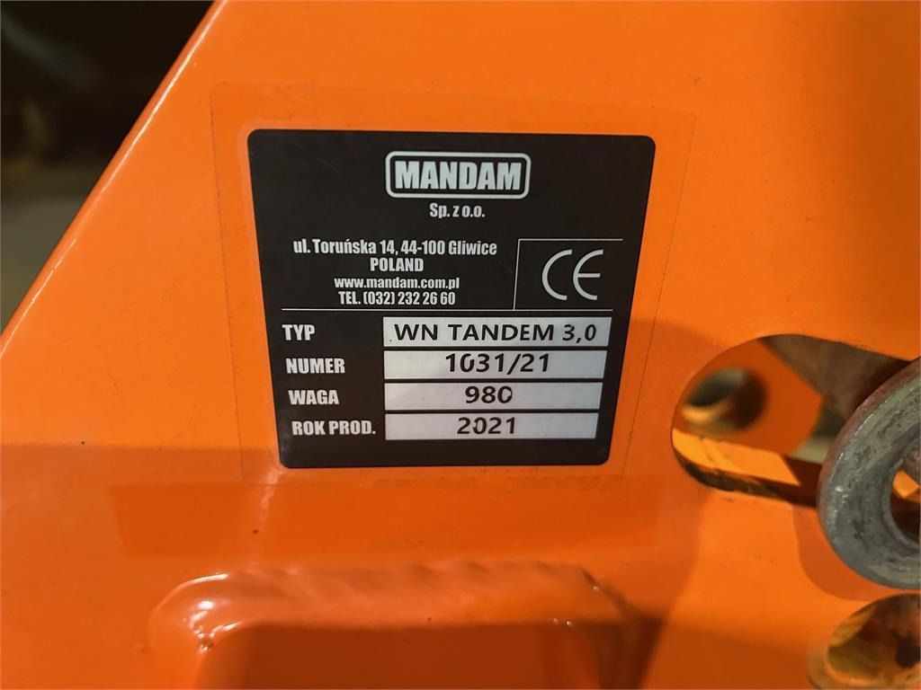 Mandam WN TANDEM 3,0 - Garu: gambar 3 Mandam WN TANDEM 3,0 - Garu: gambar 3