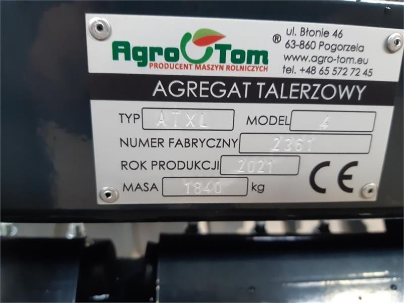 Agro - TOM XL 4 meter hd modellen - Garu cakram: gambar 3 Agro - TOM XL 4 meter hd modellen - Garu cakram: gambar 3