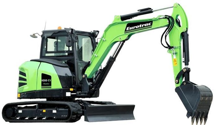 Eurotrac HE60-EV ELEKTRISK - Ekskavator mini: gambar 1 Eurotrac HE60-EV ELEKTRISK - Ekskavator mini: gambar 1