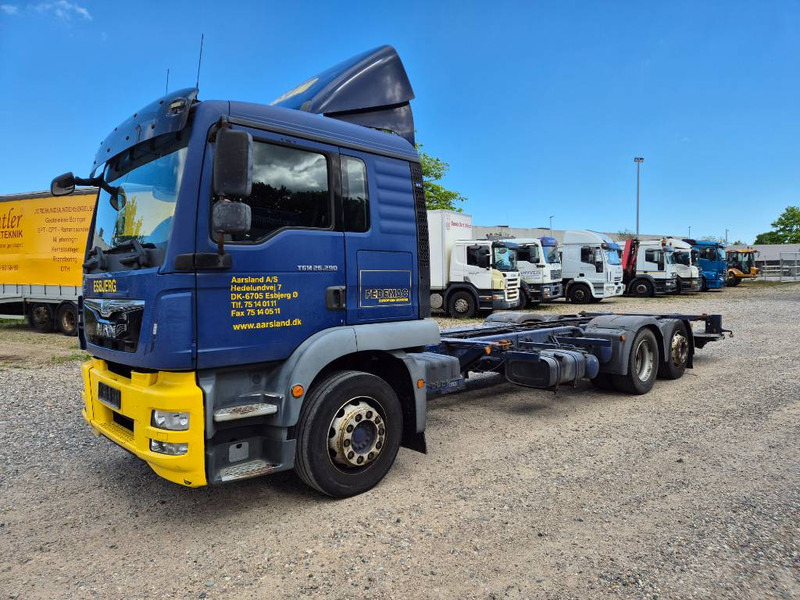 MAN TGM.TGS 26.290 / 6x2/4 // 6 seats // Lift - Pengangkut kontainer/ Container truck: gambar 1 MAN TGM.TGS 26.290 / 6x2/4 // 6 seats // Lift - Pengangkut kontainer/ Container truck: gambar 1